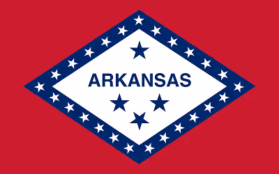 Arkansas map