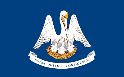 Louisiana map
