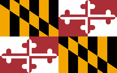 Maryland map