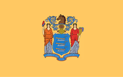 New Jersey map
